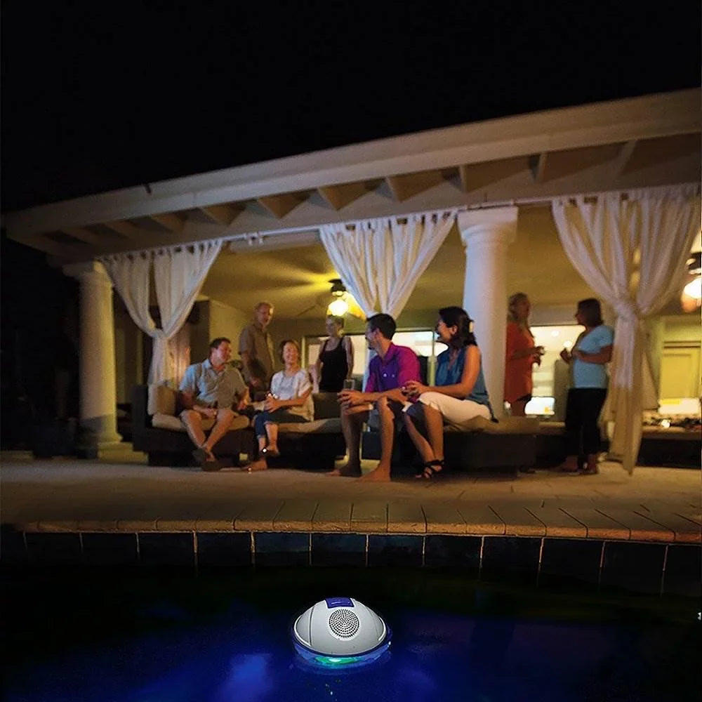4312 Wireless Bluetooth 3.0 Speaker and Light Show Swimming Pool Display