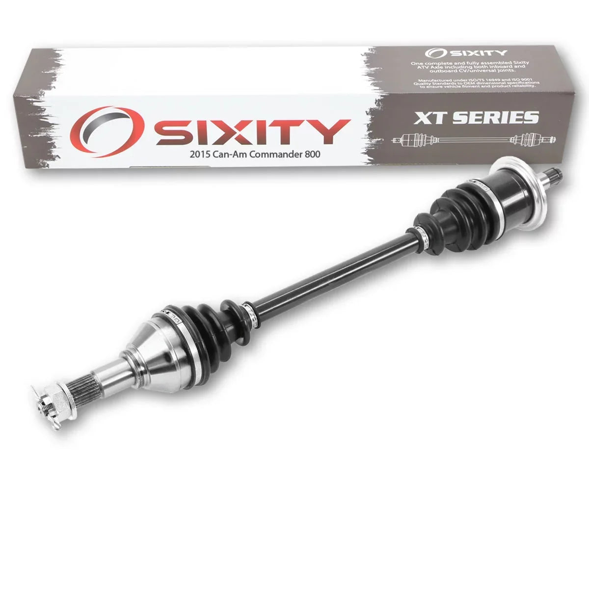Sixity  Front Left Axle fit with Can-Am Commander 800 2015 -    4X4