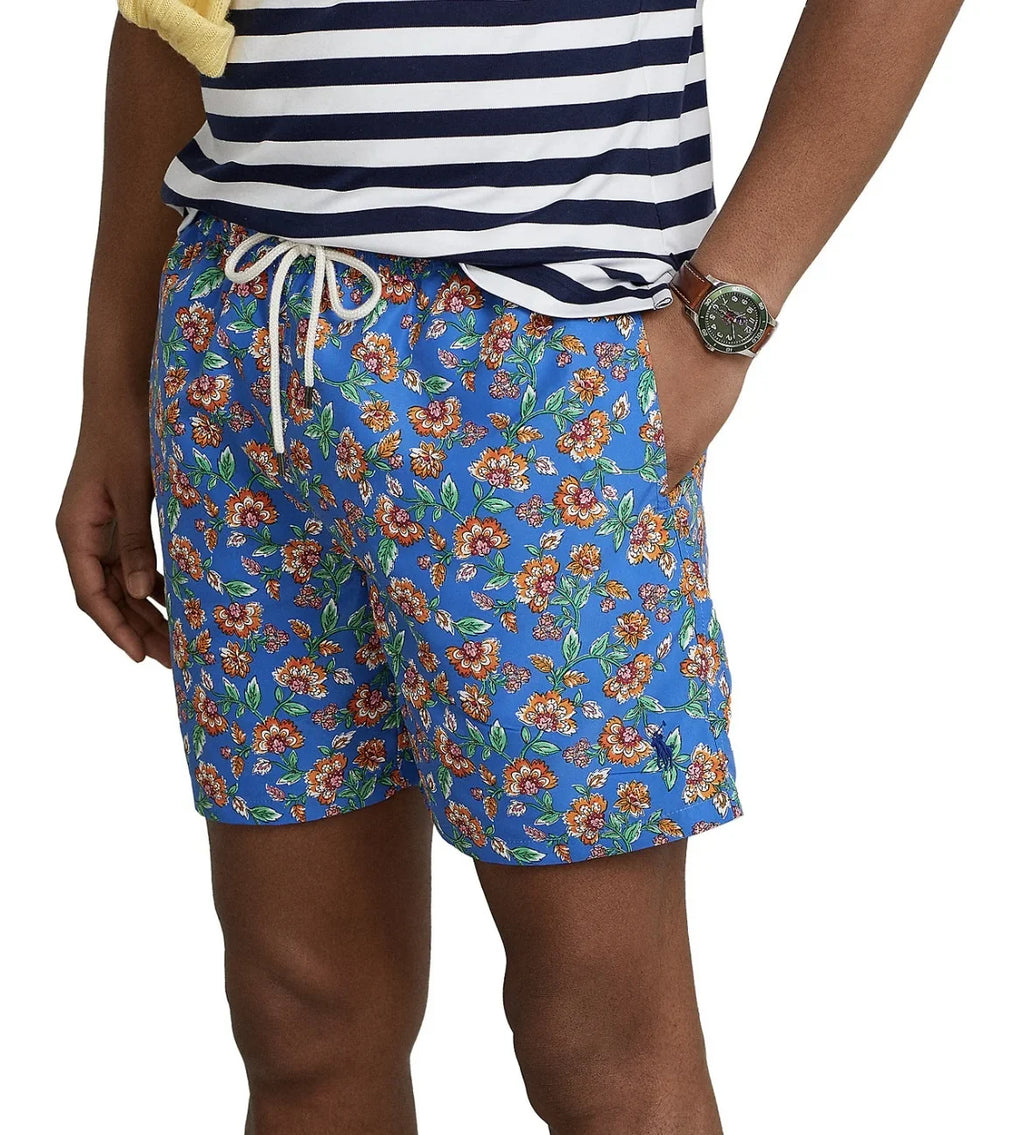 Polo Ralph Lauren Men's 5.5-Inch Traveler Classic Swim Trunks Size