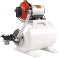 Water Pump and Accumulator Tank System - 12V, 5.5 , 60 , 2 Gallon Tan