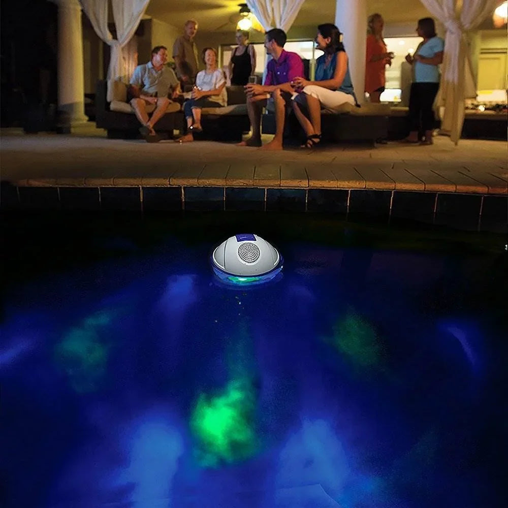 4312 Wireless Bluetooth 3.0 Speaker and Light Show Swimming Pool Display