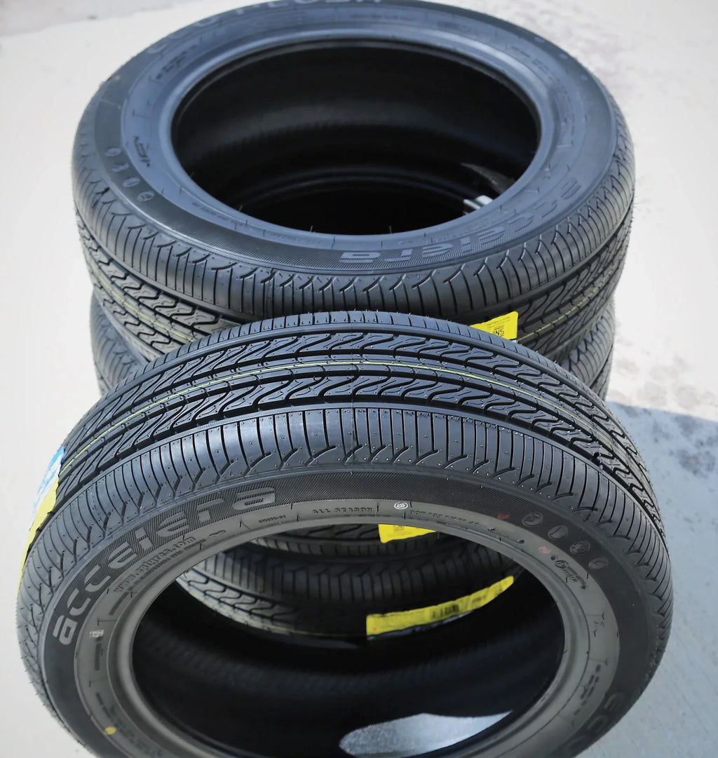 Set of 4 () Accelera Eco Plush 175/65R15 84H  All Season / Tires Fits: 2010-14 Mini Cooper Clubman, 2002-07 Mini Cooper Base