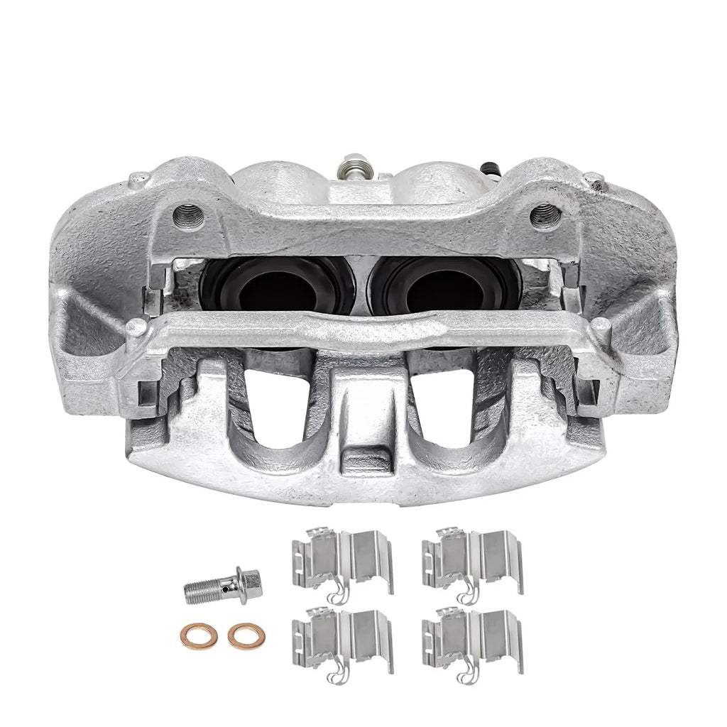 Detroit Axle - Front 2pc Brake Calipers for Chrysler Pacifica Town & Country Dodge Grand Caravan Ram / Volkswagen Routan, Disc Brake Calipers Replacement