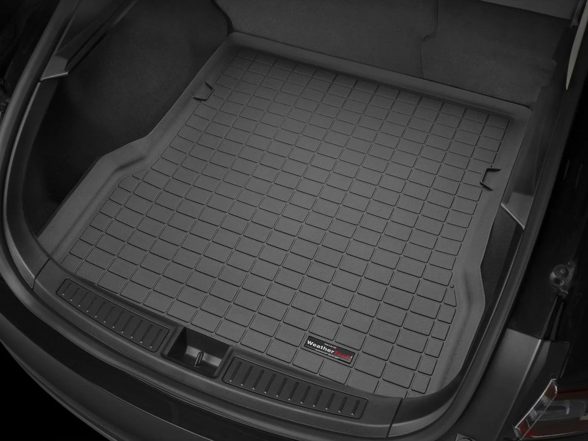 WeatherTech Cargo Trunk Liner with Bumper Protector suitable with 2010-2024 Toyota 4Runner - Behind 2nd Row Seating With Bumper Protector, Black