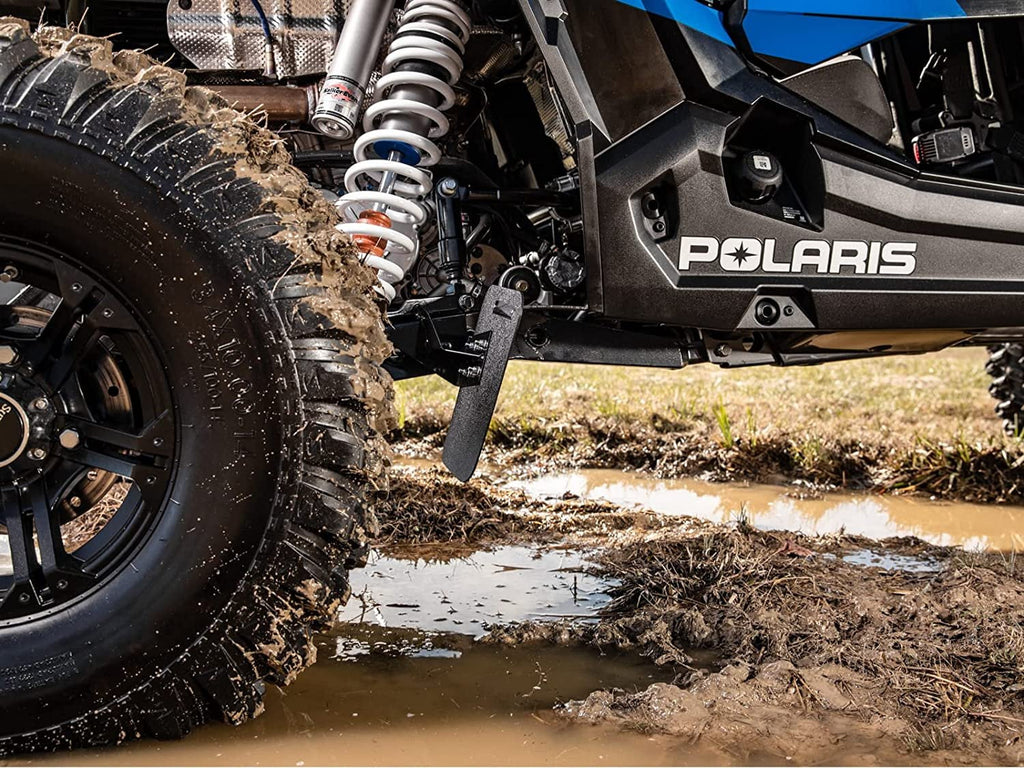 SuperATV Mud Flaps for 2018+ Polaris   Turbo   2019+   4 Turbo / Turbo  Velocity/ 4 Turbo  Velocity  8 x 10 7/8 Mud Flaps  Flexible and Lightweight   Made!