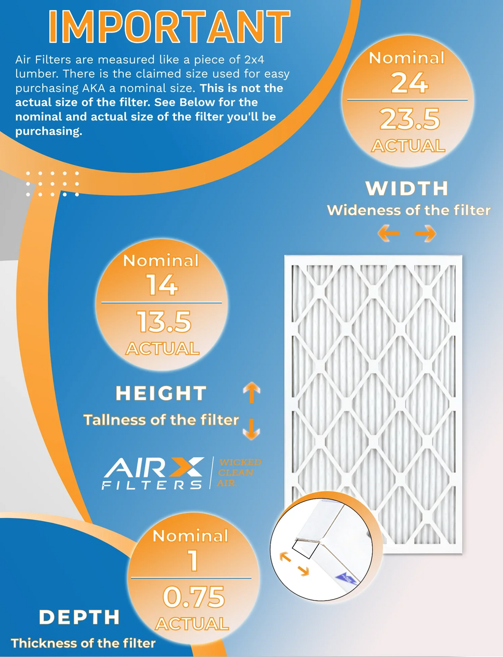 14x24x1 Air Filter  8 Rating, 12 Pack of Furnace Filters Comparable to  700 &  5 - Made in  by     .