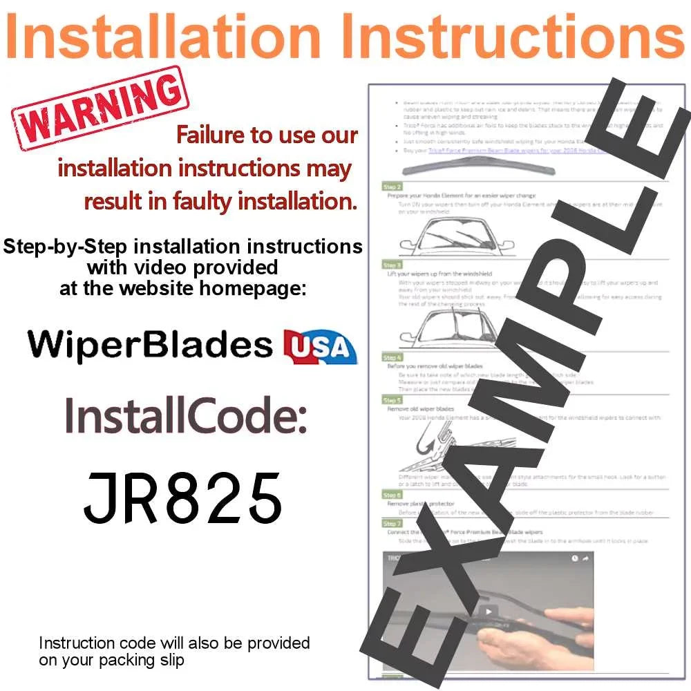 2018 Audi  Sportback e-tron Performance Beam Wipers (Set of 2)