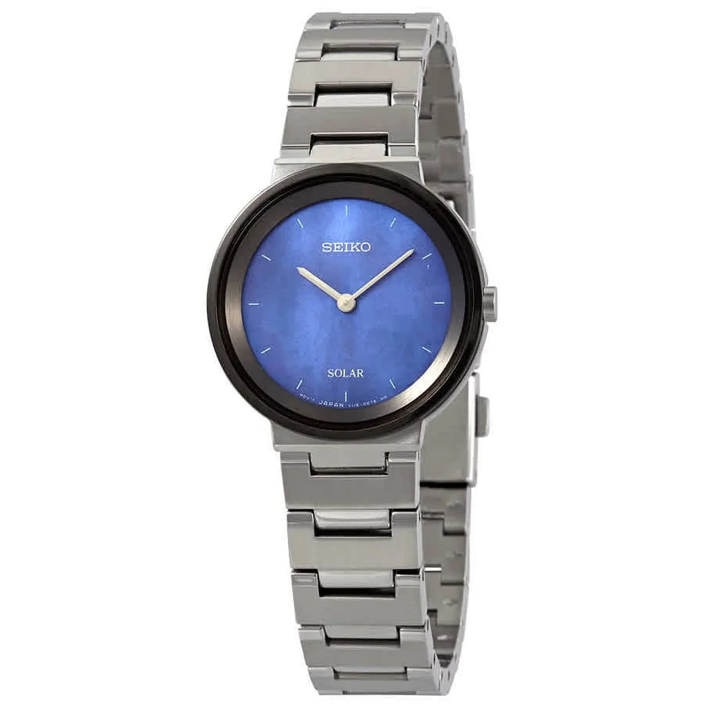 Seiko Women's ' Quartz Stainless Steel Dress Watch, Color:Silver-Toned (Model: )
