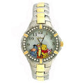 Winnie the Pooh and Friends Two-Tone Bracelet Watch with Crystal Accents