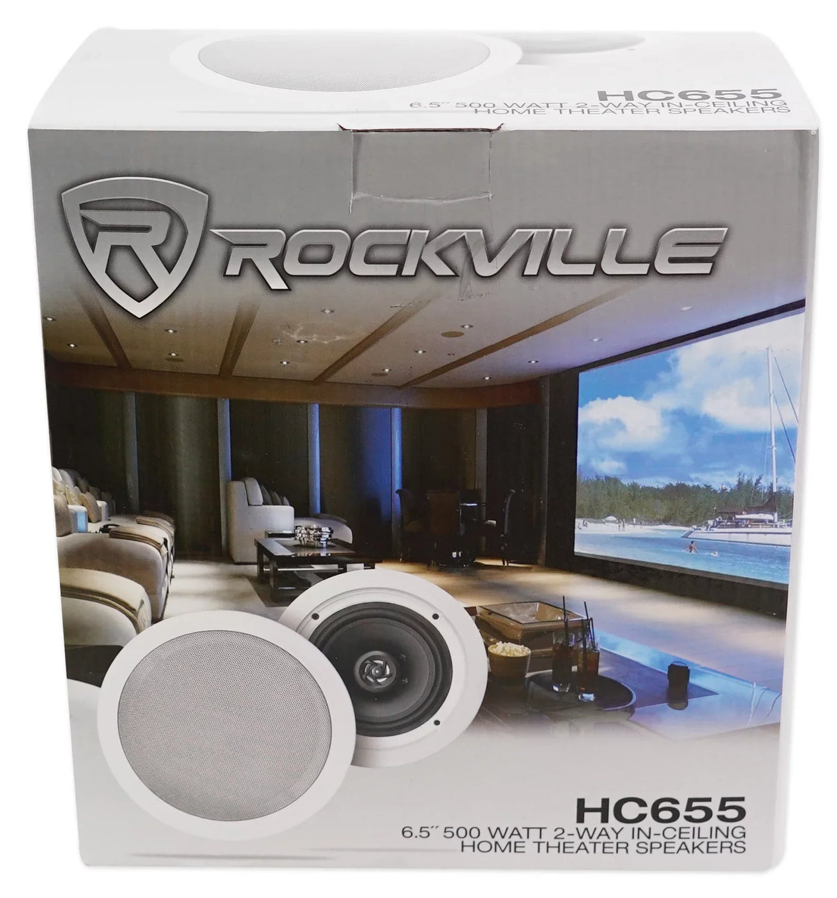 Technical Pro  Home Theater Bluetooth Receiver+4) 6.5" Ceiling Speakers