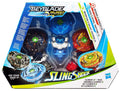 Beyblade Slingshock Element- 3-Pack Inferno- Kerbeus , Aqua- Spiral Treptune  & Mountain- Galaxy Zeutron
