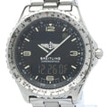 Pre-Owned Polished  Chronospace Steel Quartz Mens Watch .1  (Good)