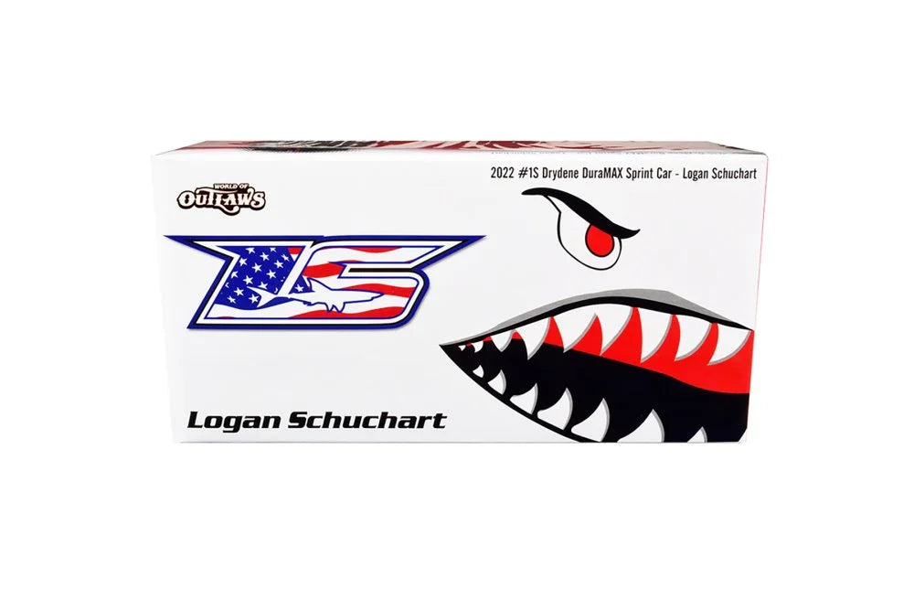 2022 Winged Sprint Car, #1S Logan Schuchart - Acme  - 1/18 Scale Diecast Car