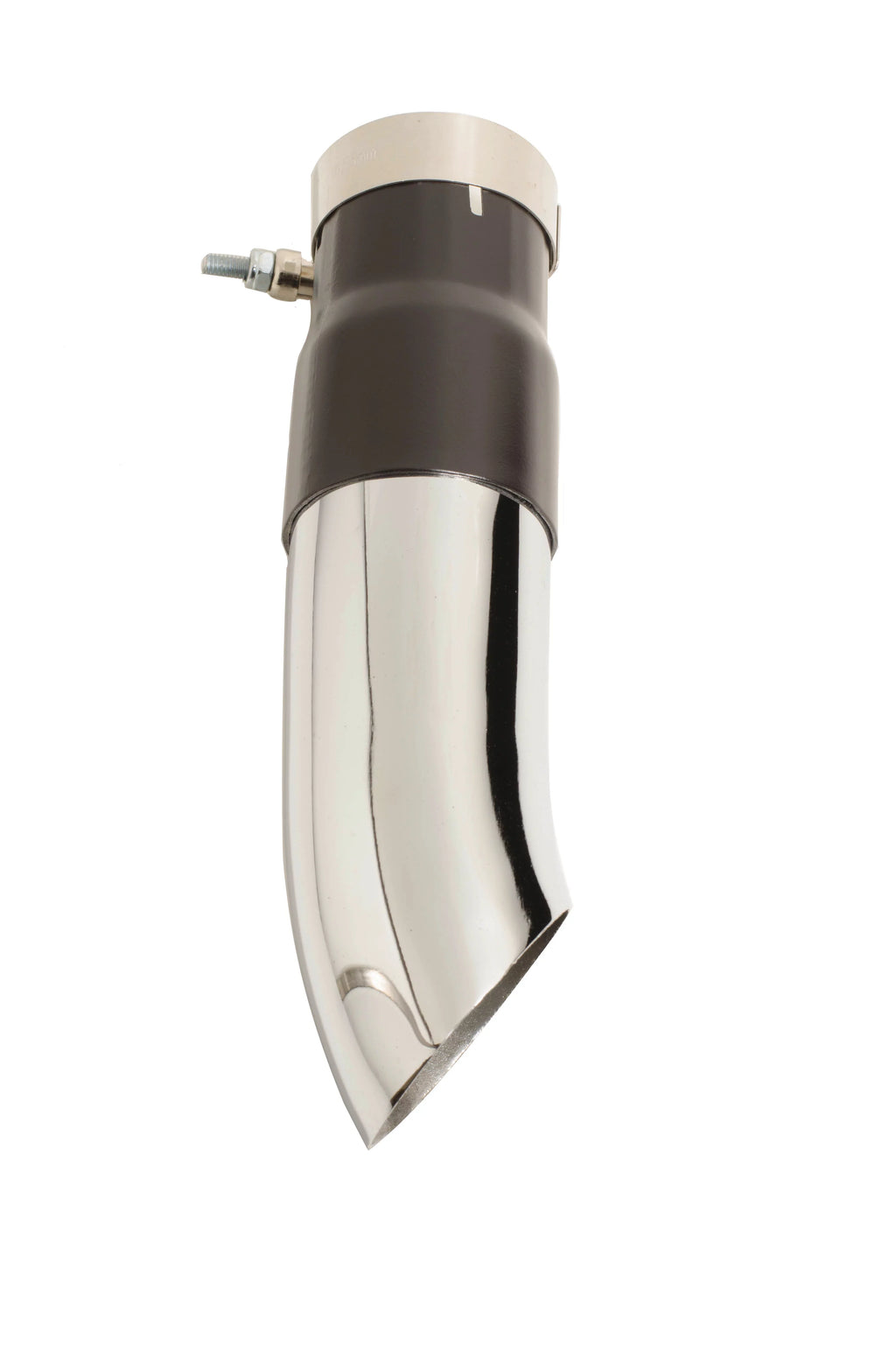Radiant Cycles Shorty  Exhaust Motorcycle Slipon Short Muffler Pipe for 2012-2015  -  Chrome