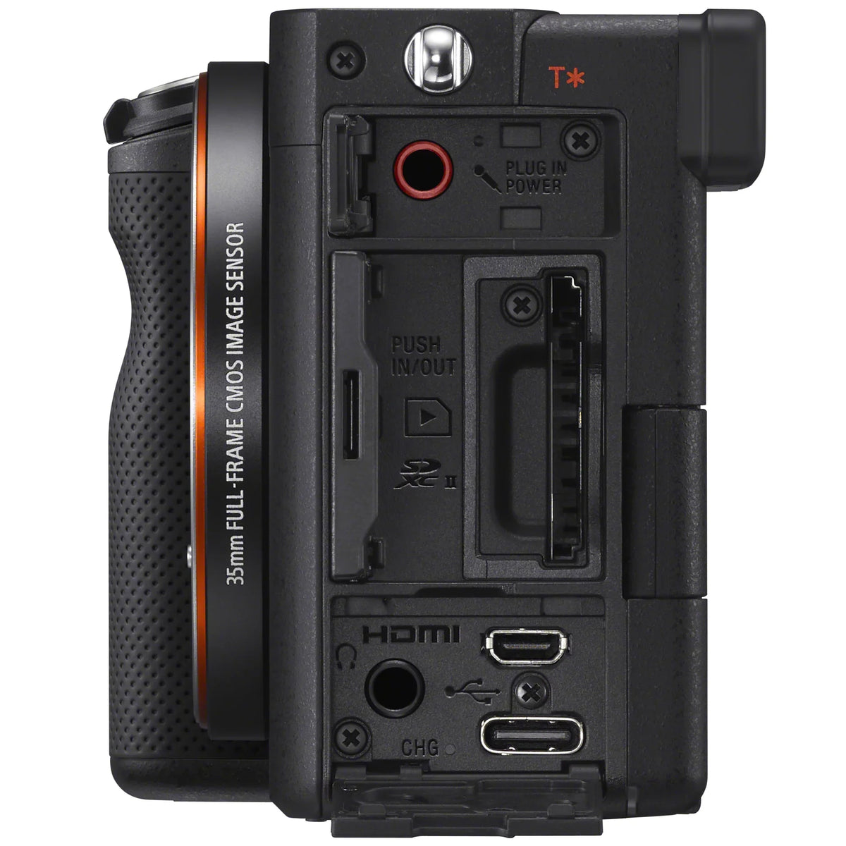 Sony a7C Mirrorless Full Frame Camera Body with Sony  50mm .8 Full-frame Lens  Black / Bundle with Deco Gear Photography Backpack Case , Software and Accessories