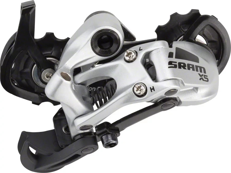 9 Speed Medium Cage Rear Derailleur Silver