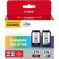 Canon 4988C005 (-275; -276) Multipack Ink, Black/Cyan/Magenta/Yellow