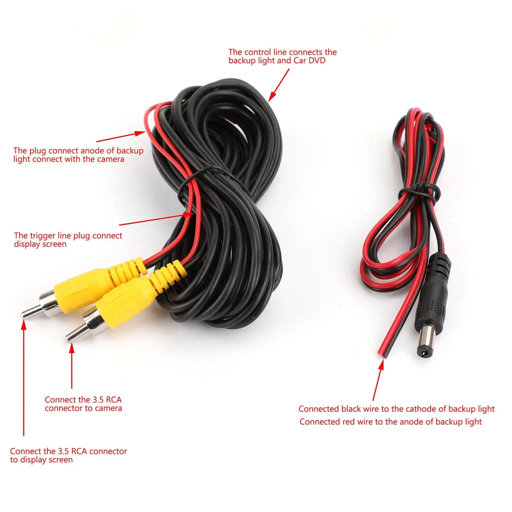Dynamic Trajectory Parking Line Truck  Car Reverse Night Rear View Camera