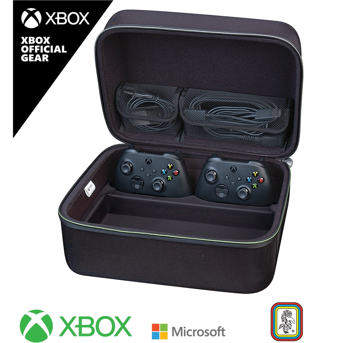 Industries - Black and Green, Xbox Series , Game Traveler Video Game System Carrying Case