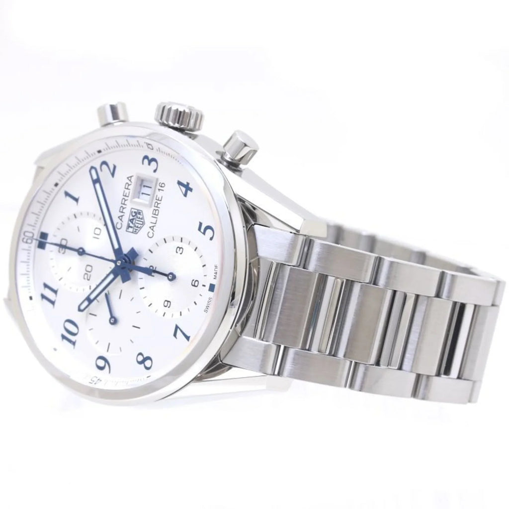 Pre-Owned   Carrera Chronograph Blue Edition . Stainless Steel Men's 39307 (Good)
