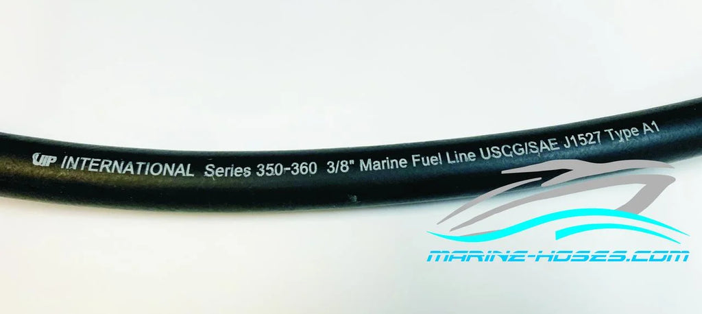 Marine Fuel Hose   Boot Fuel Line 3/8"     Low Permeation Fuel Feed Hose Unaflex  New Line  25 feet
