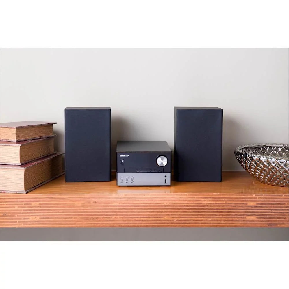 Toshiba  30W Main Unit & Speaker System Combo Set, Black