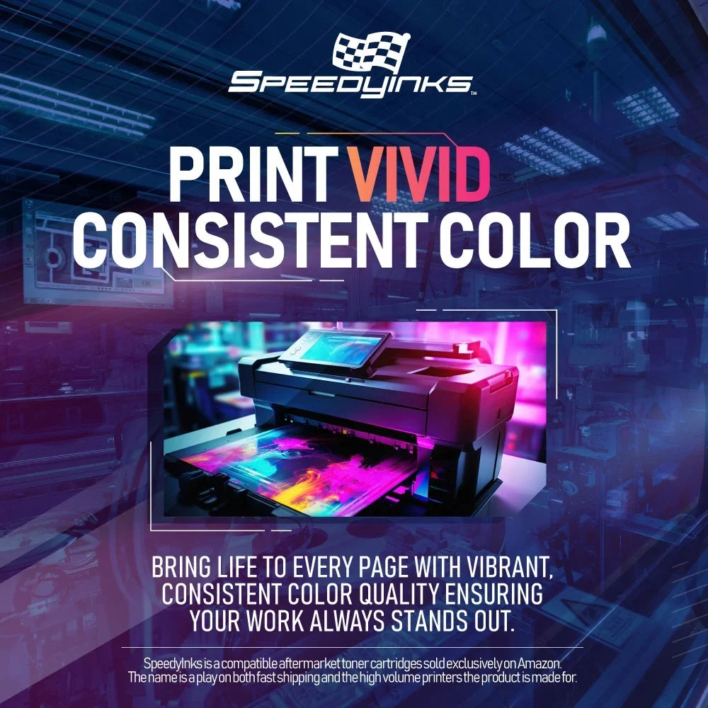 Speedy Inks Toner Cartridge Replacement for Samsung -504S Series (2 Black, 1 Cyan, 1 Magenta, 1 Yellow, 5-Pack)