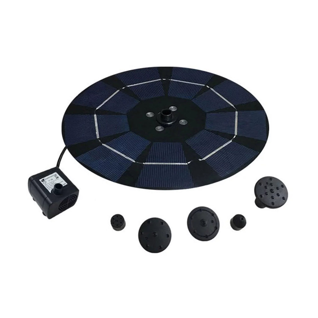Solar Pump Freestanding Floating Solar Bird Bath Water Pump Garden Bird Bath Decor