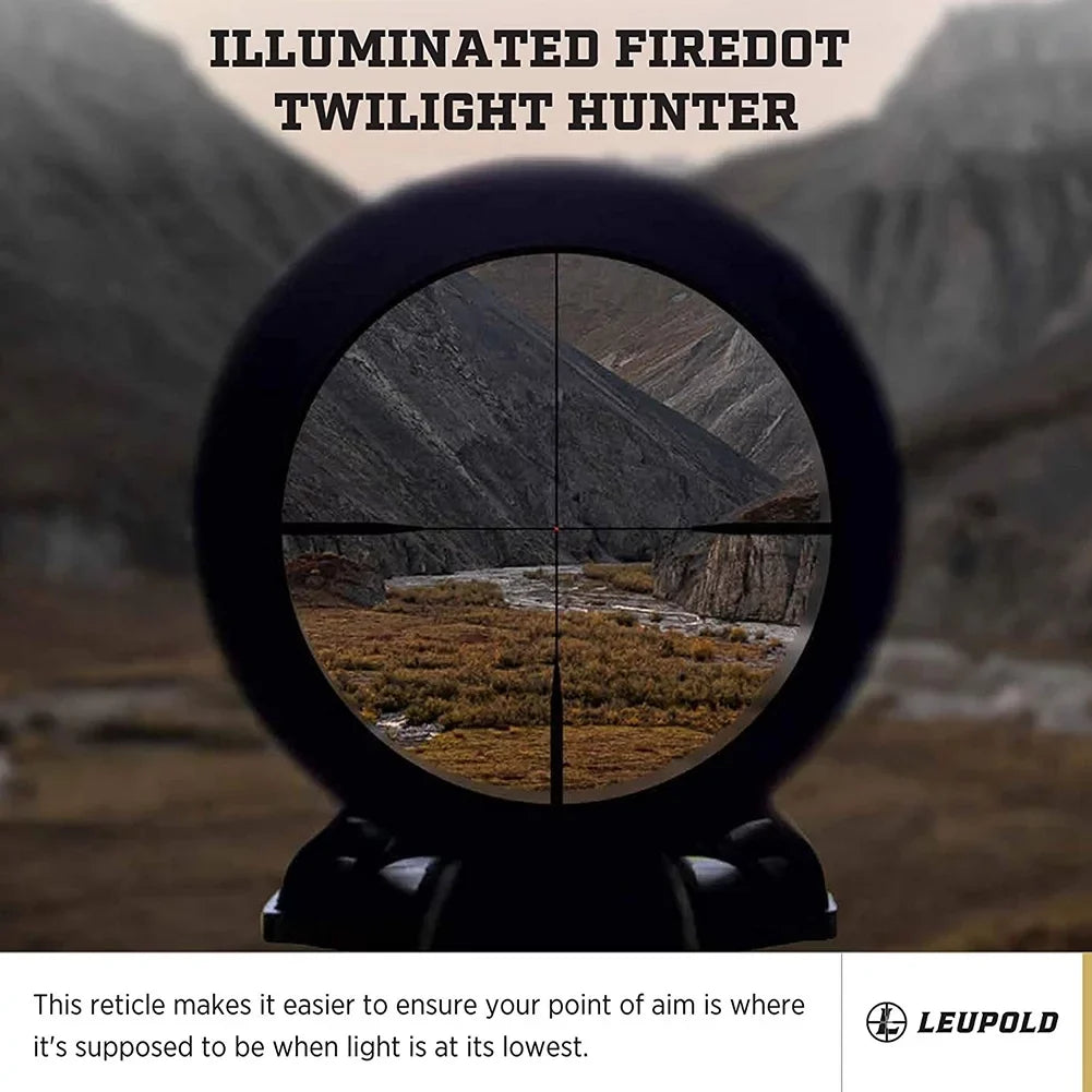 '-3HD 4.5-14x50 30mm - Illuminated FireDot Twilight Hunter Riflescope (180629)