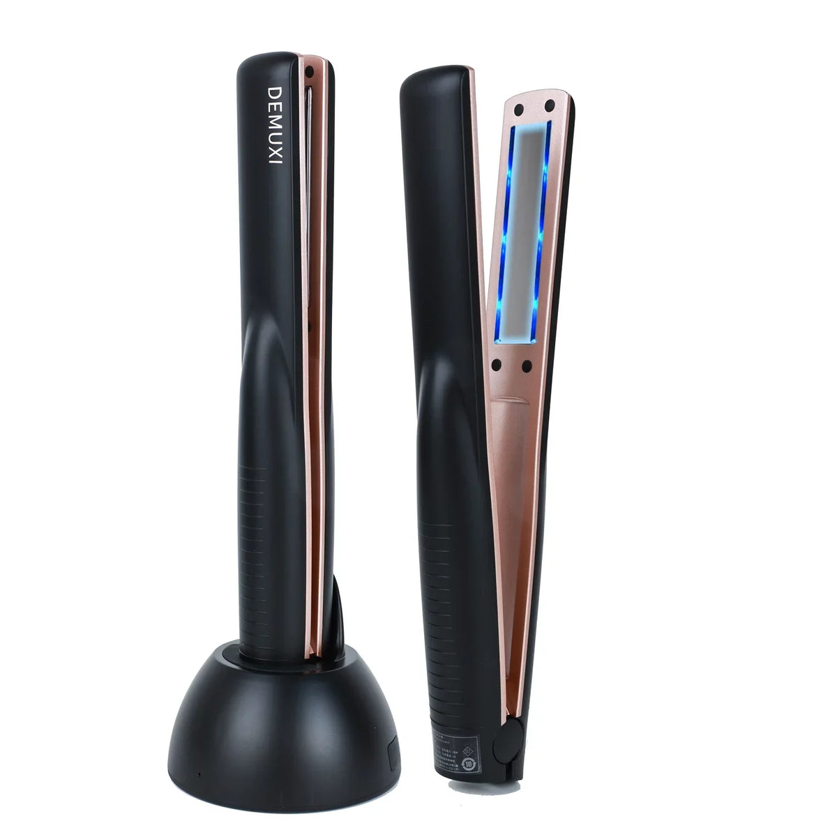 Ultrasonic Hair Care Iron, Professional Cold Iron Straightner, Reprotectives the Damaged Hair,  Wireless Portable