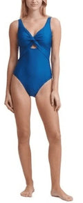 Peek-a-Boo Twist One-Piece Swimsuit,  6