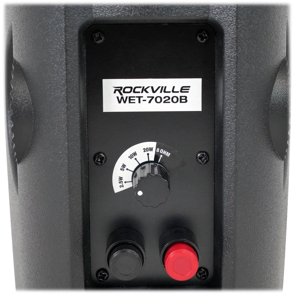 Rockville   Multi Room Home Receiver+6) Ceiling+2) Black Wall Speakers