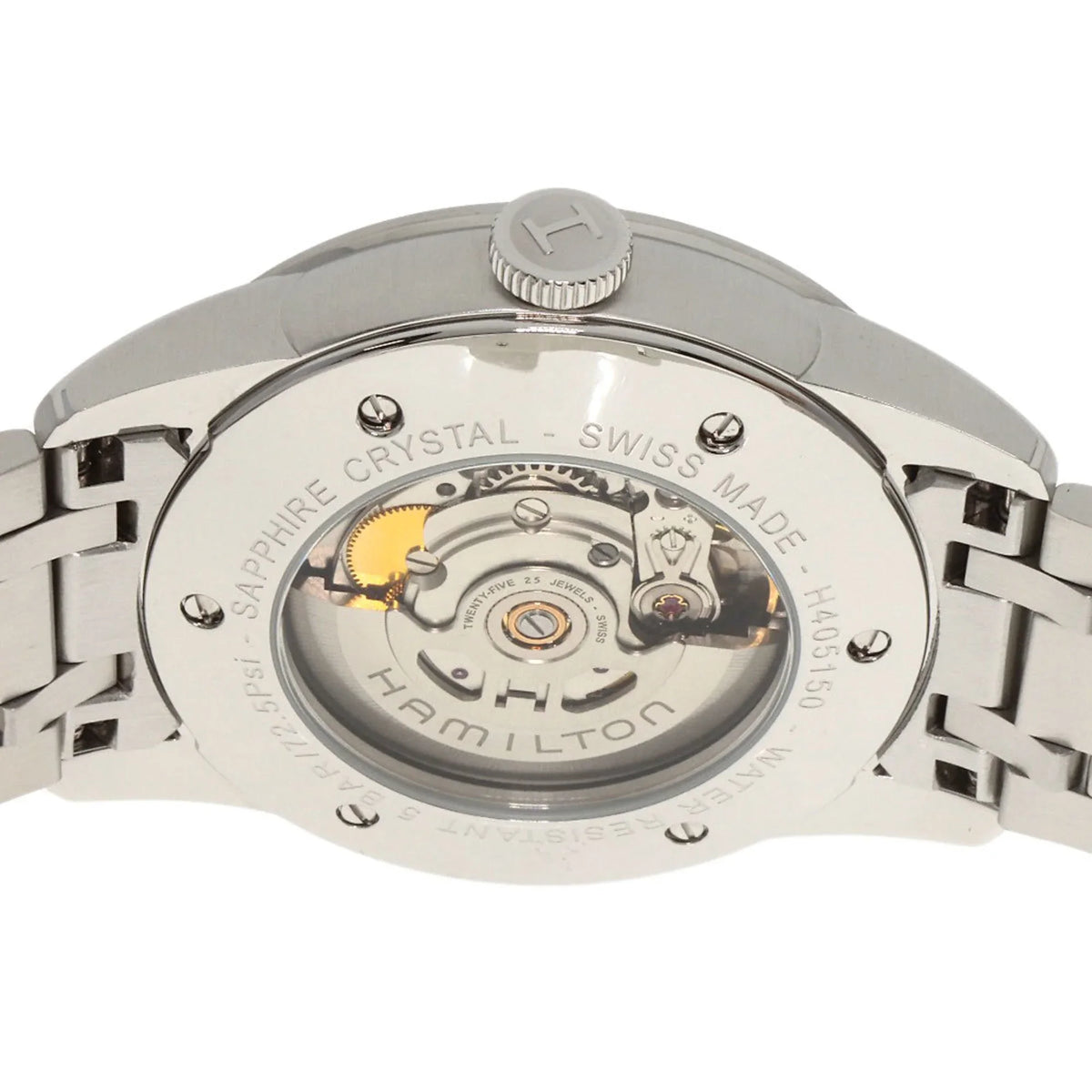 Pre-Owned Hamilton  American Classic Railroad Watch Stainless Steel  Men's  (Good)