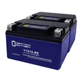 '- Lithium Replacement Battery Compatible with Peugeot Scooter 50 Tweet Evo 2014 - 2 Pack