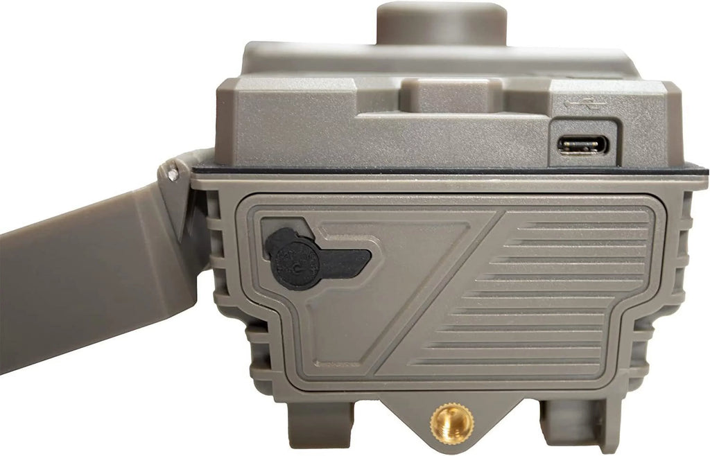 Reveal   Cellular Trail Camera, Verizon and &,  Glow, Integrated  Tracking, Built in  Screen,  Photo and  Video - + Solar Panel