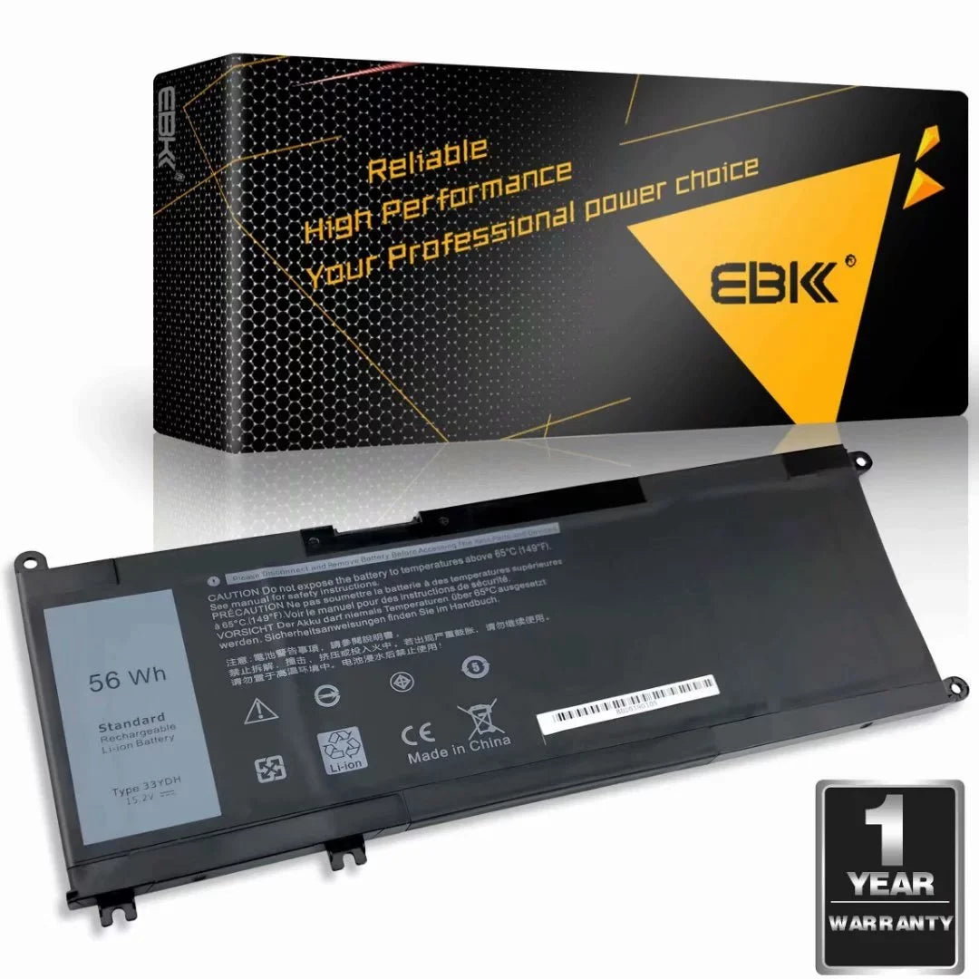 33YDH 033YDH Battery For Dell Inspiron 15 7577,Latitude 13 3380,Latitude 3480,Latitude 3580