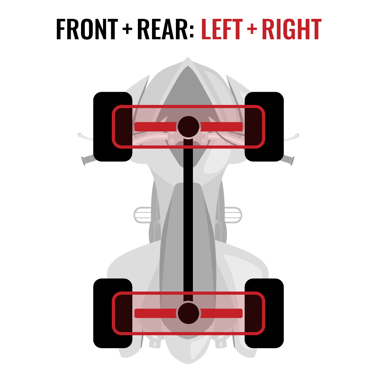 4 pc Sixity  Front Rear Left Right Axles designed for with Honda  FourTrax Rancher 4x4 Auto     2015-2019