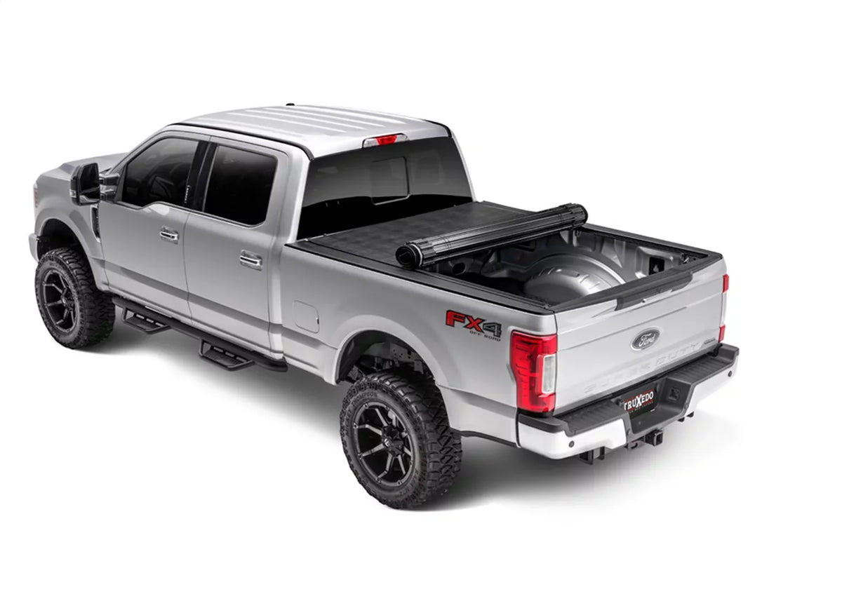 TruXedo Sentry Hard Rolling Truck Bed Tonneau Cover | 1569601 | Compatible with 2008-2016 Ford -250/350/450 Super Duty 8' 2" Bed (98")