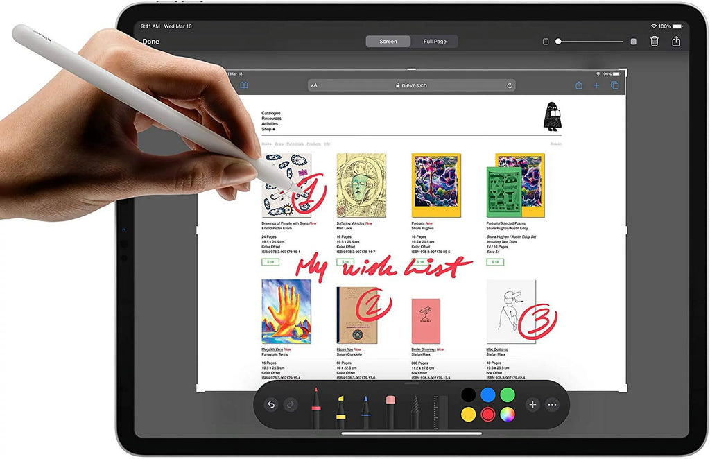 Restored Apple iPad Pro (11inch Retina Display, WiFi, 128GB) Silver (2nd Gen, 2020) (Refurbished)