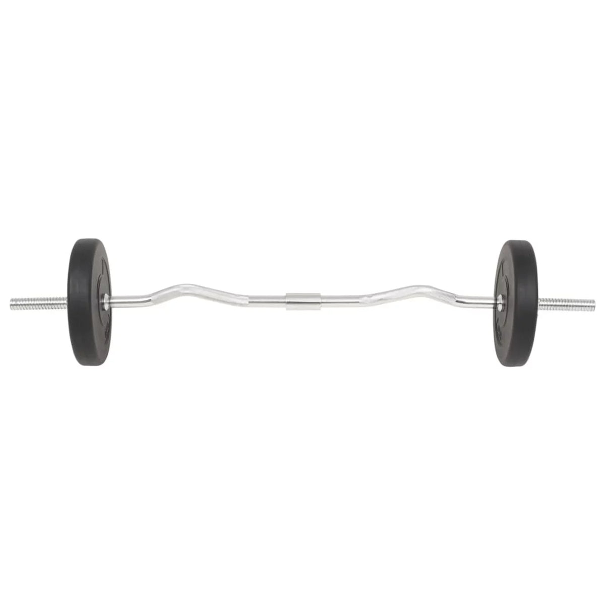 moobody Barbell and Dumbbell Set Weight Plates with Bars 66.1 lb for Strength Training, Weightlifting, Bodybuilding, Fitness, Home Gym