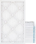 16X25x1  8 Pleated  Furne 1" Inch Air Filters By Pamlico. Case Of 12. Ext Size: 15-1/2  24-1/2  3/4