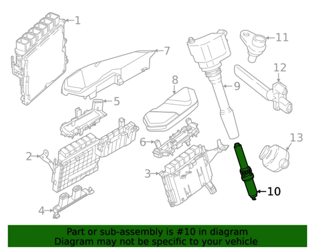 New Genuine  Spark Plug High Power (2018-2023)  12120054451