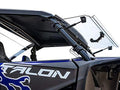 SuperATV Heavy Duty Scratch Resistant Flip 3|in|1 Windshield for Honda Talon 1000 (2019+) | Hard Coated for Extreme Durability | Designed for Year|Round Riding|---70