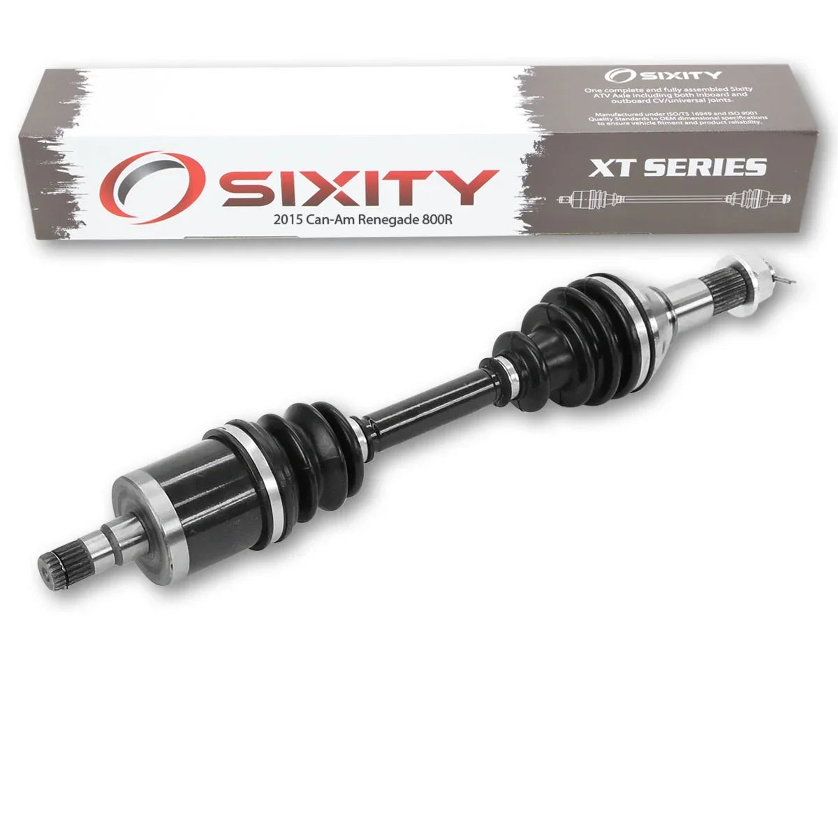 Sixity  Front Left Axle fit with Can-Am Renegade 800R 2015 -  4X4