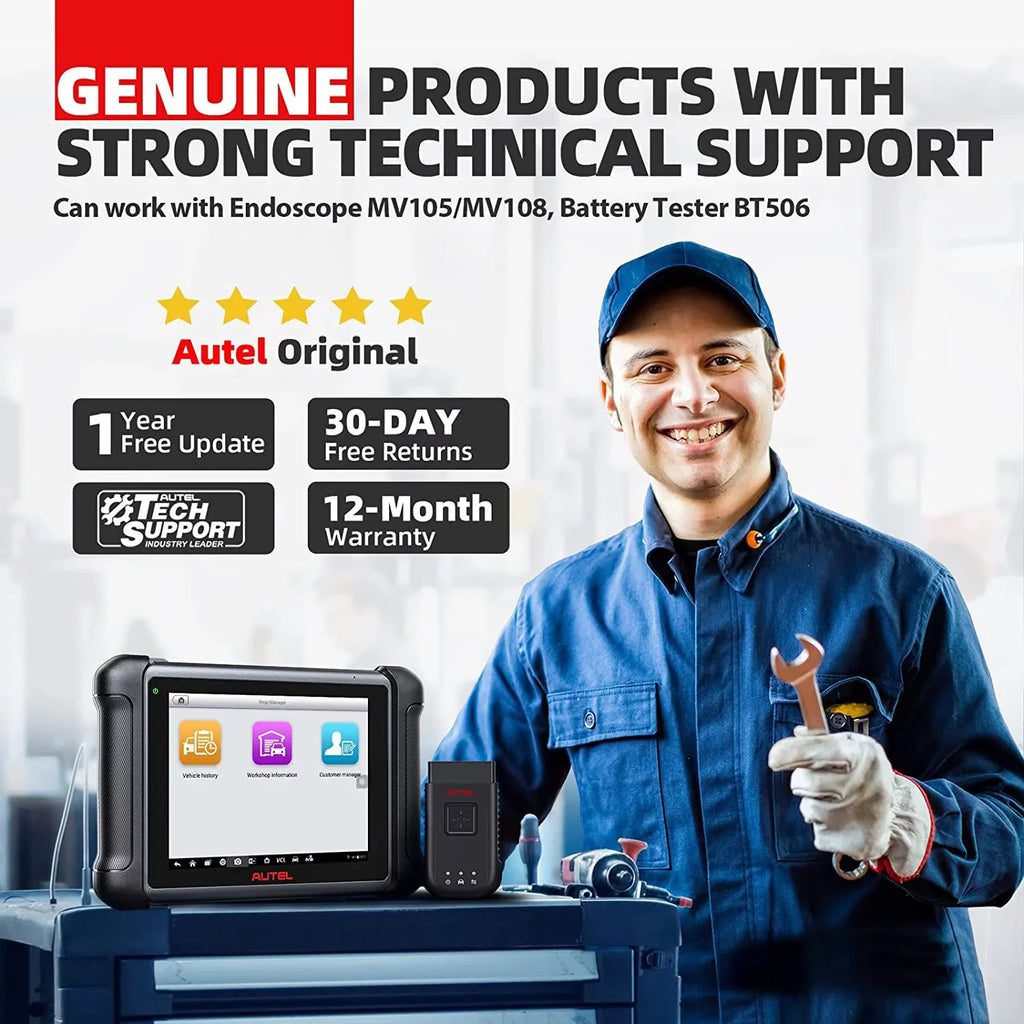 Autel MaxiSys  Car Diagnostic Scan Tool Bi-Directional Control, 36+ Services Same as  Pro/  Pro/