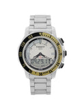 Tissot Sea-Touch Steel Silver Dial Quartz Mens Watch .420.11.031.01 Pre-Owned