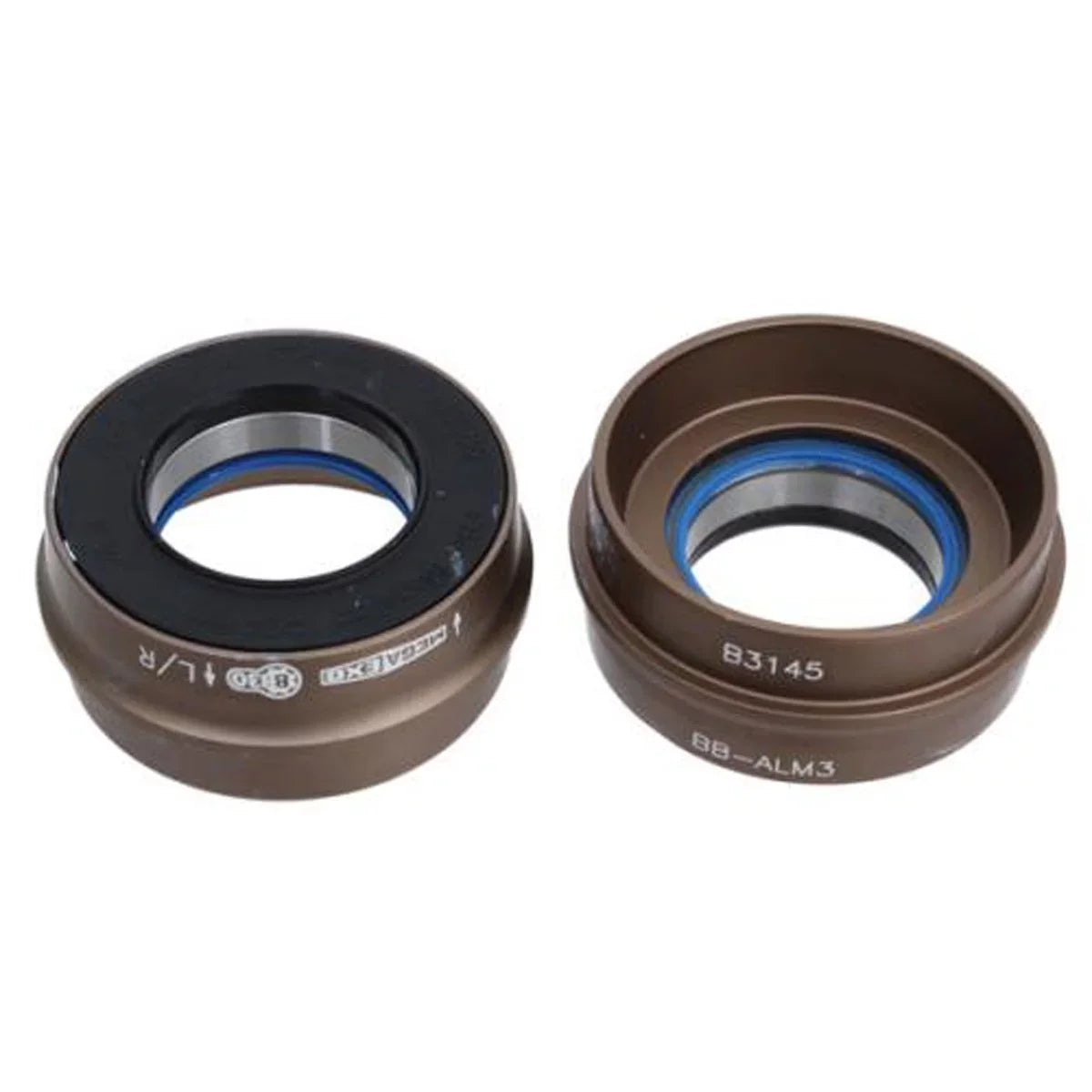 '- -Megaexo Chrome Steel Bicycle Bottom Bracket Adapter - 230-6025