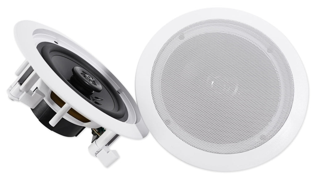 Rockville  Tube Amp/Home Theater Receiver+(8) 6.5" White Ceiling Speakers