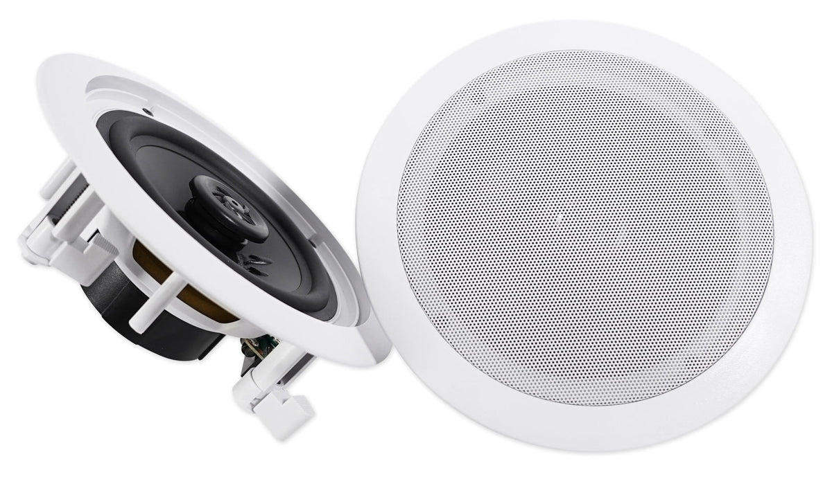 Rockville  Tube Amp/Home Theater Receiver+(8) 6.5" White Ceiling Speakers