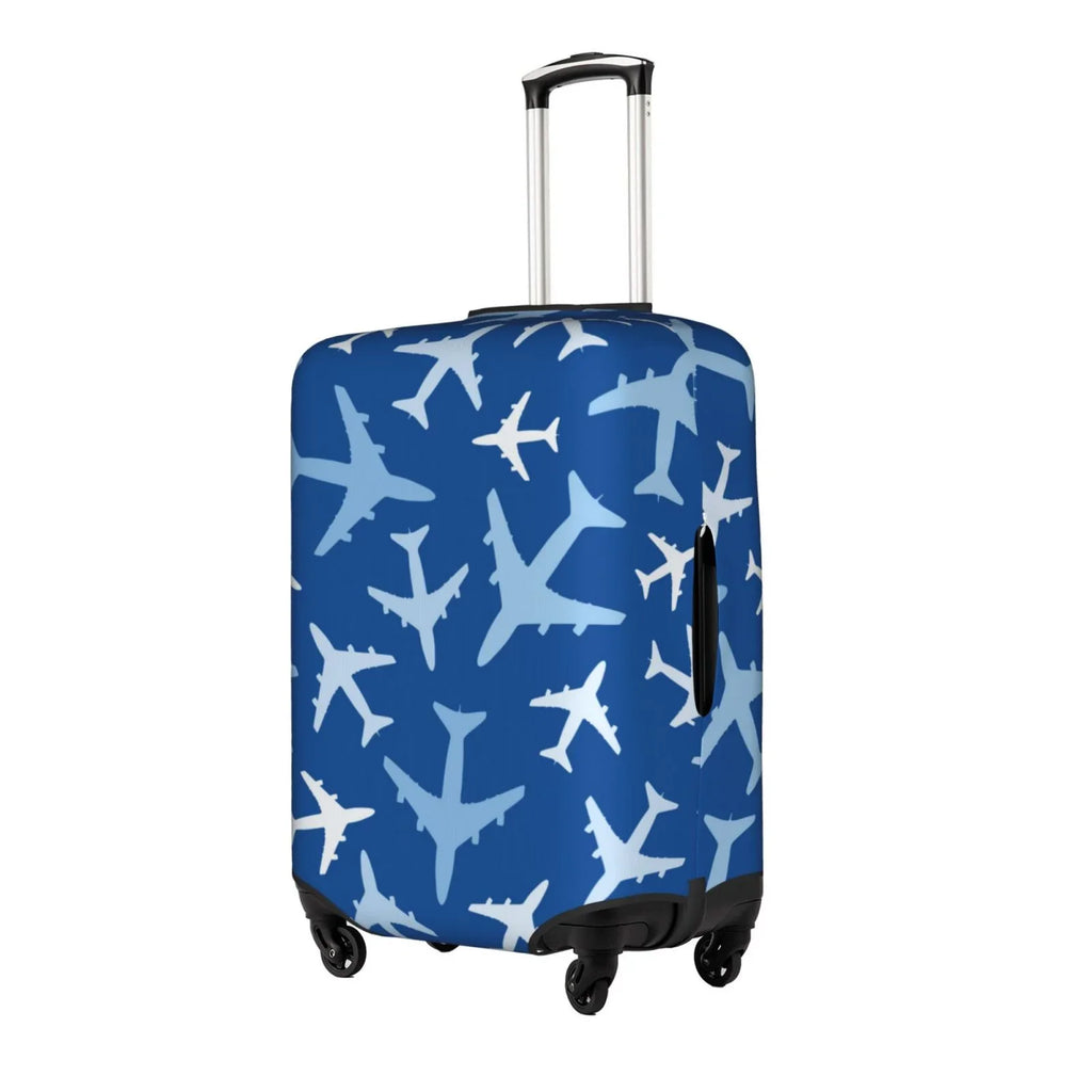 Lukts Airplanes In The Sky Elastic Travel Luggage Cover Suitcase Protector Bag,Anti-Scratch,Dust-Proof Washable Suitcase Sleeve For Kid Adult, (For 18-32 Inch Luggage)